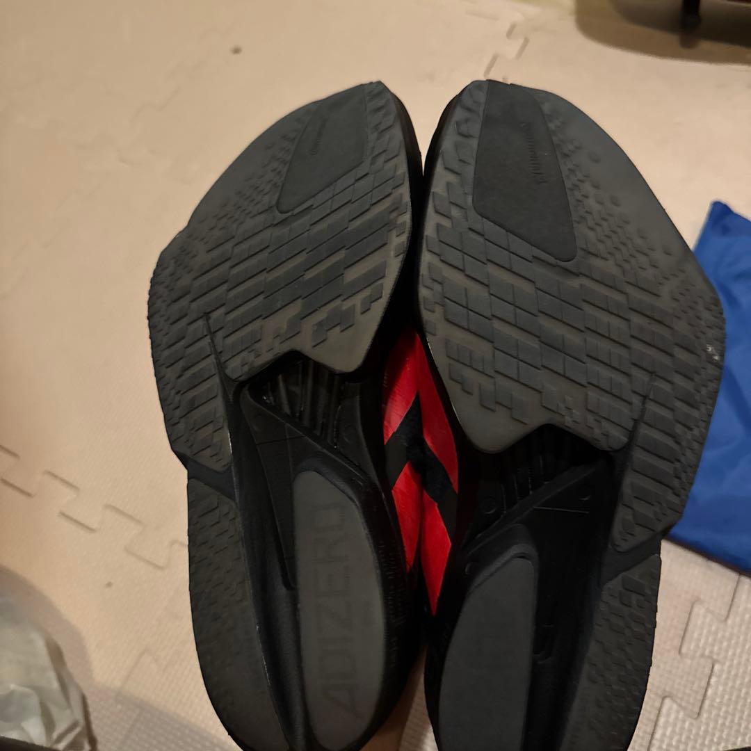 adidas Adizero Adios Pro 4 黒/赤26.5cm