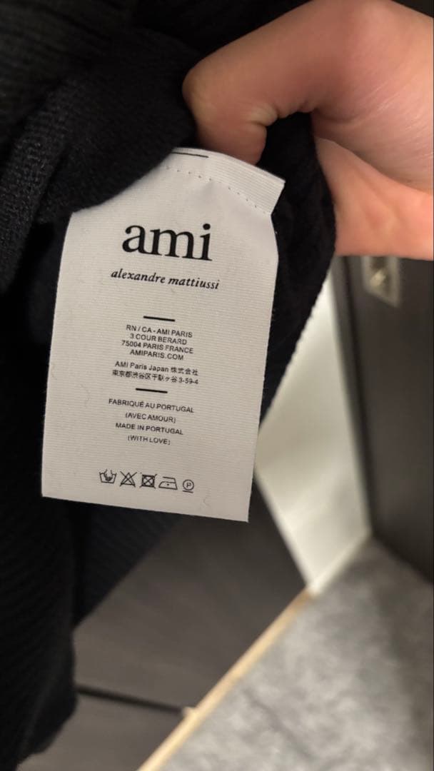 AMI PARIS ニット ブラック