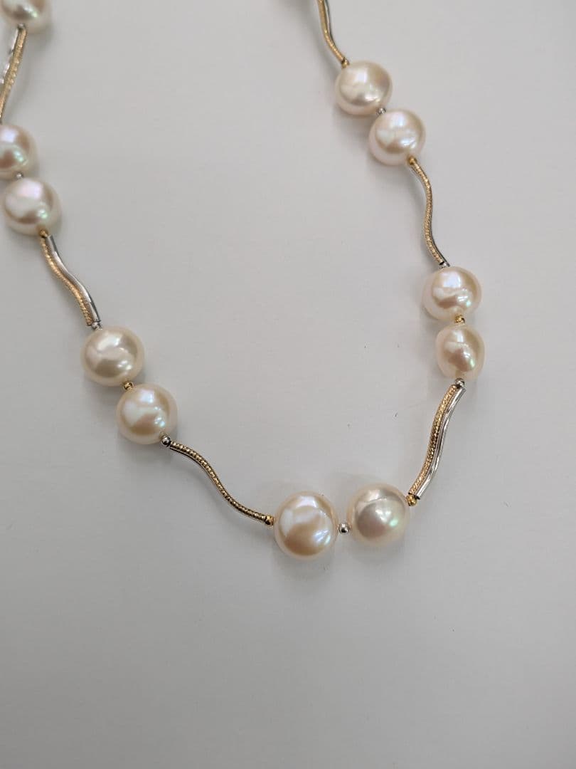 パール ネックレス SV925 マベパール アクセサリー 真珠