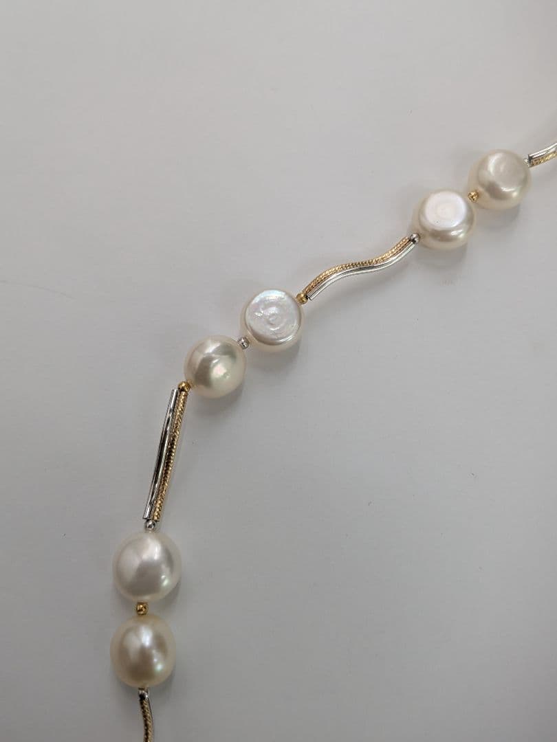パール ネックレス SV925 マベパール アクセサリー 真珠