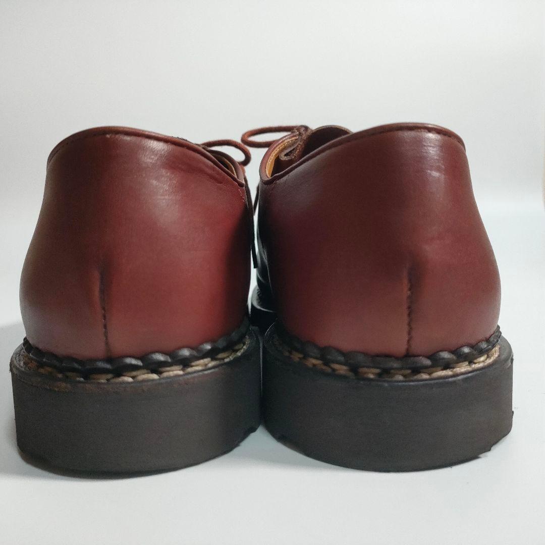 パラブーツ ミカエル 43.5 マロン レザー チロリアンシューズ