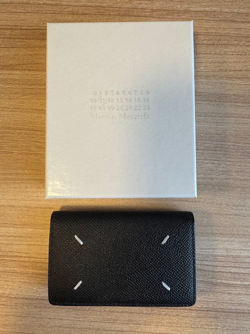 Maison Margiela 名刺入れ 黒 レザー