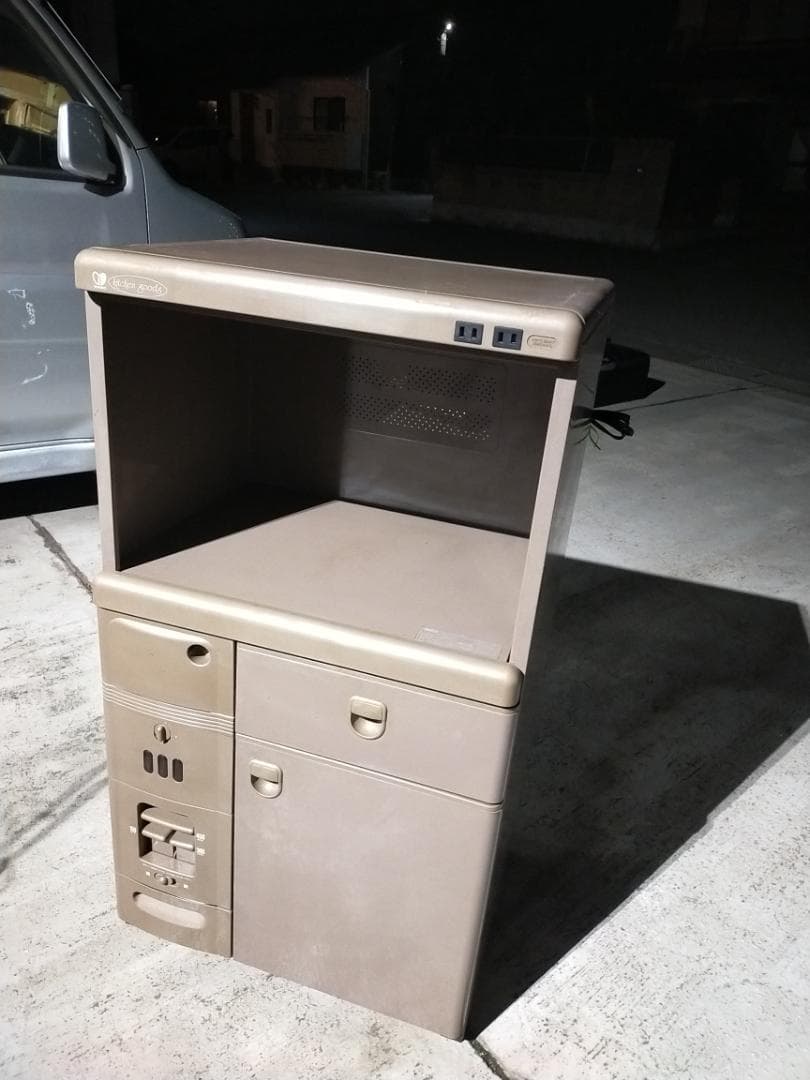 (YODOKO) ヨドコウ☆レンジ台（米びつ付き）