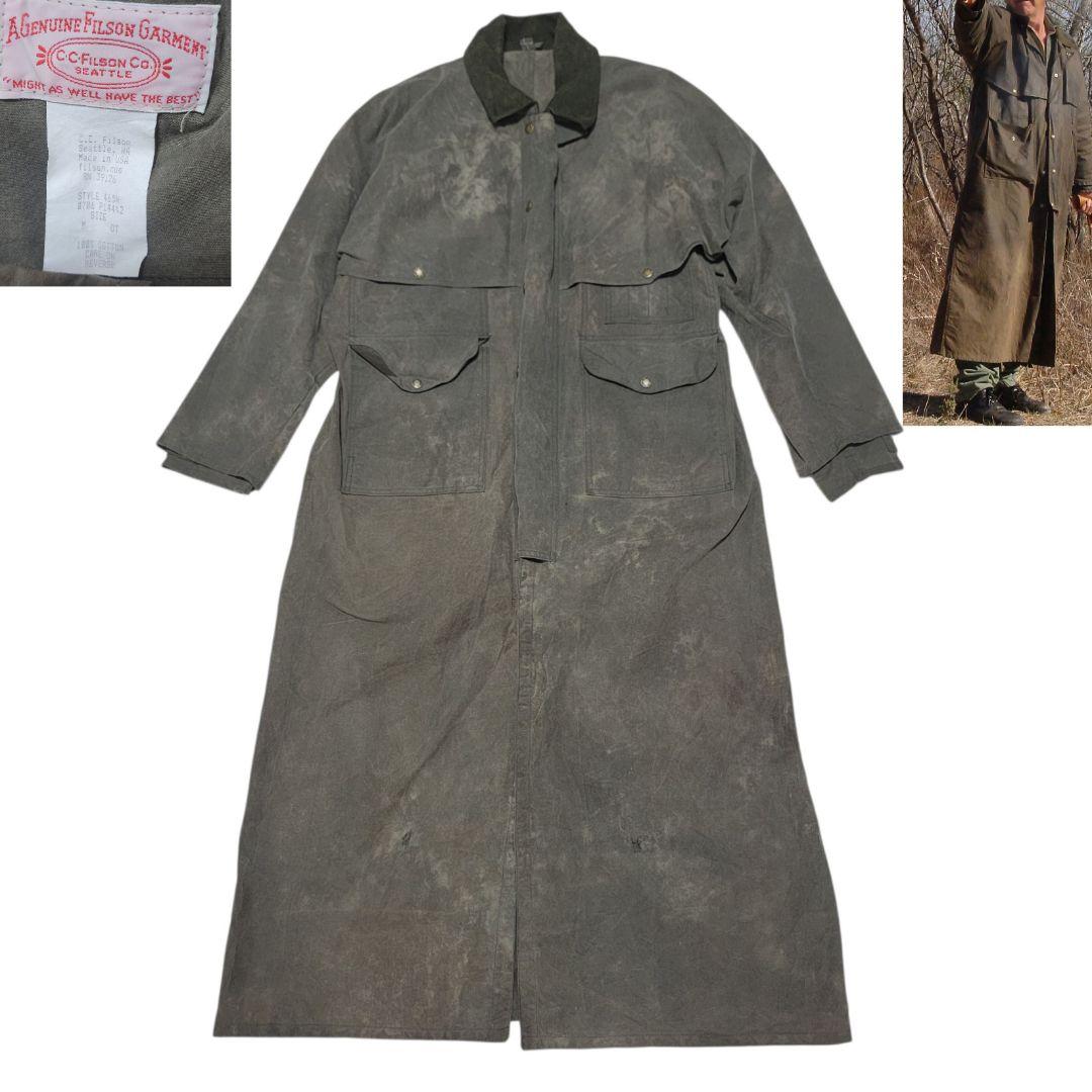 希少 USA製 フィルソン FILSON ロングコート DUSTER COAT