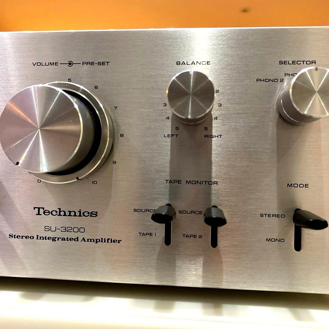 Technics プリメインアンプ SU-3200 動作品 テクニクス