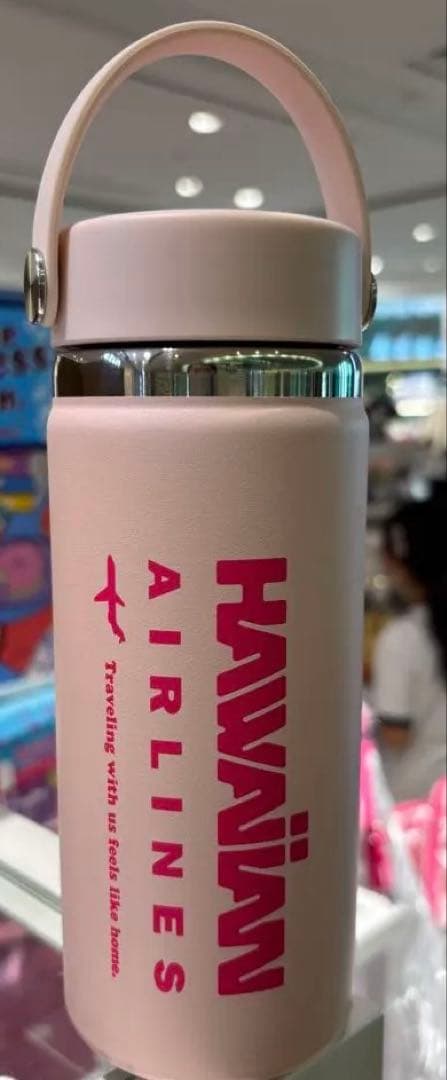 Hawaiian Airlines 水筒 ピンク 箱付き　PLAZA