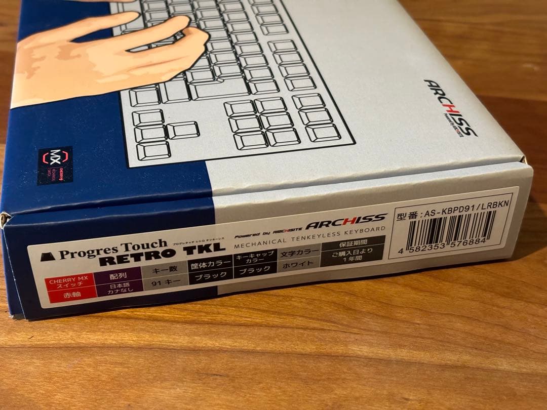 ARCHISS ProgresTouch RETRO TKL 赤軸