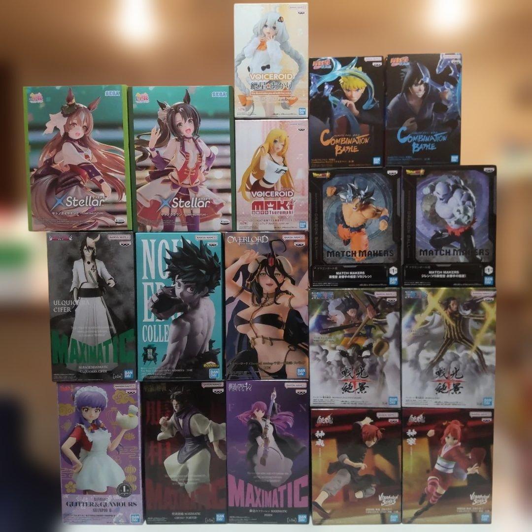 新作プライズフィギュアまとめ売り１８体セット