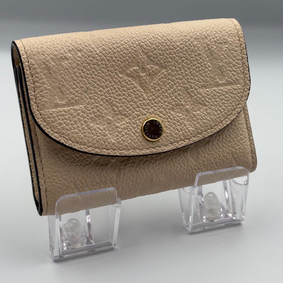 ❣️極美品 現行品❣️ルイヴィトン アンプラント ポルトモネロザリ 折財布　IC搭載