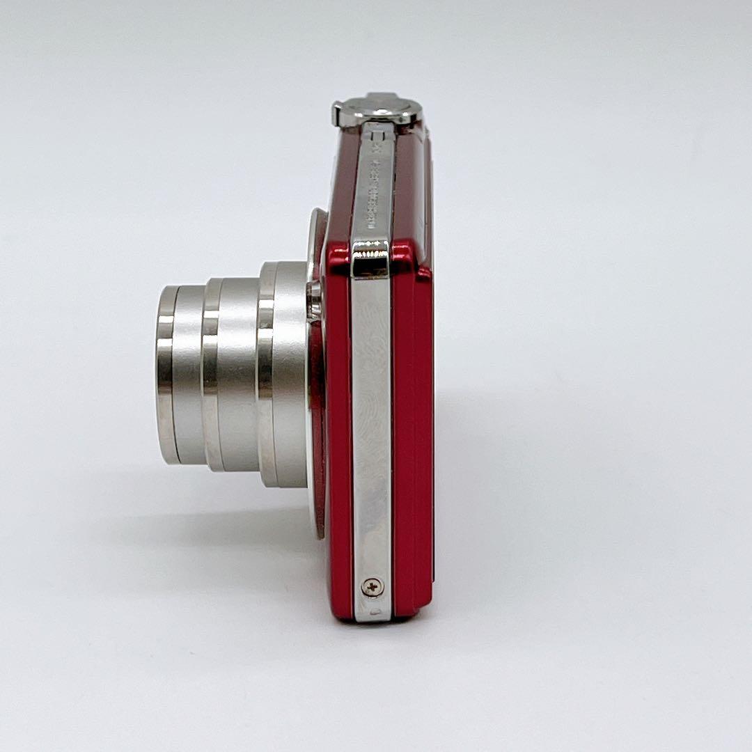 【美品】CASIOEXILM CARD EX-S10オールド コンデジ レッド