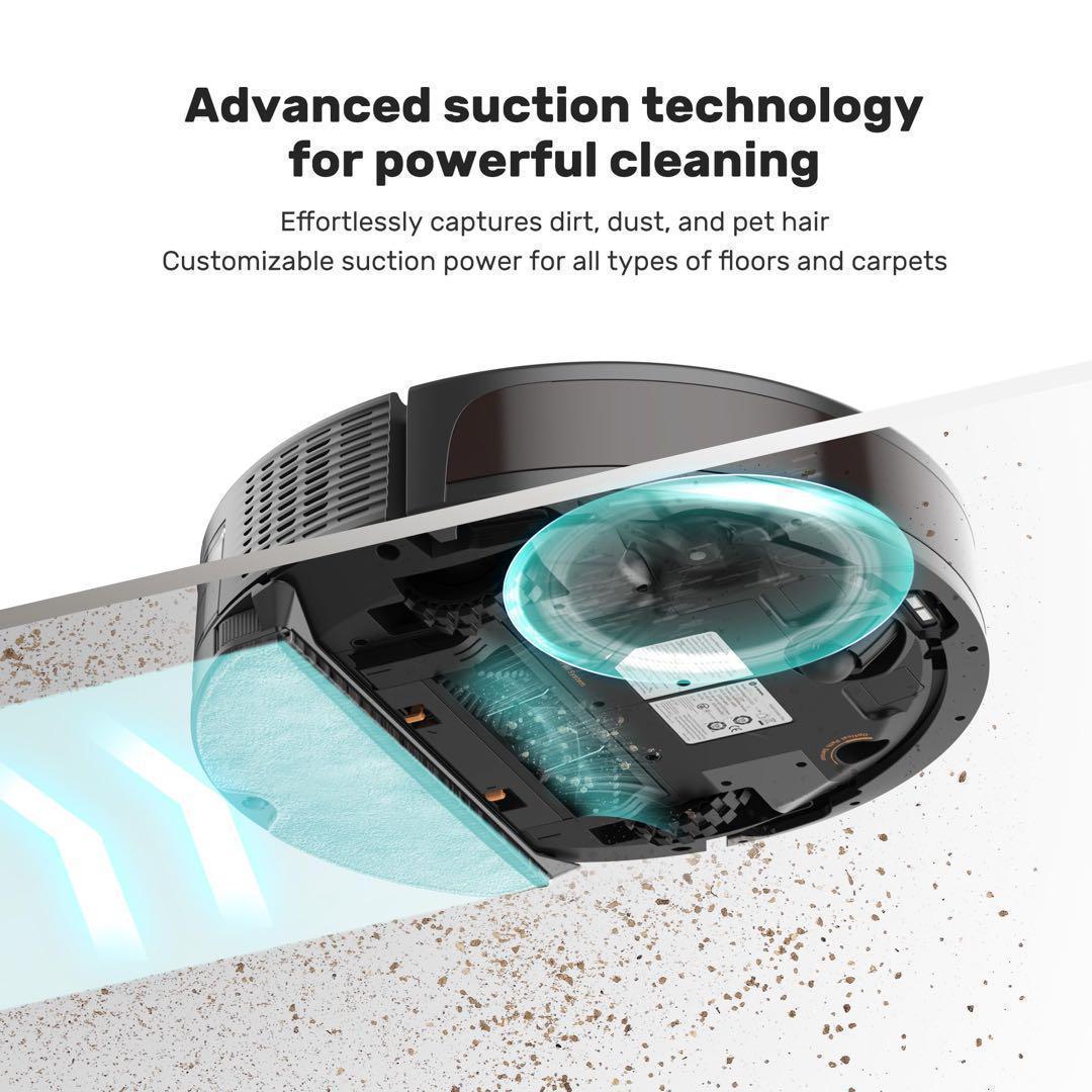 送料込み❤ロボット掃除機　水拭き両用　小型　掃除機ロボット　自動充電　水拭き