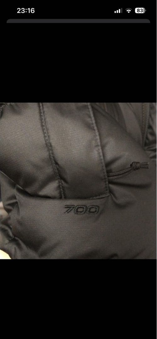 ザノースフェイス　ヌプシ　ダウンベストnupste the north face