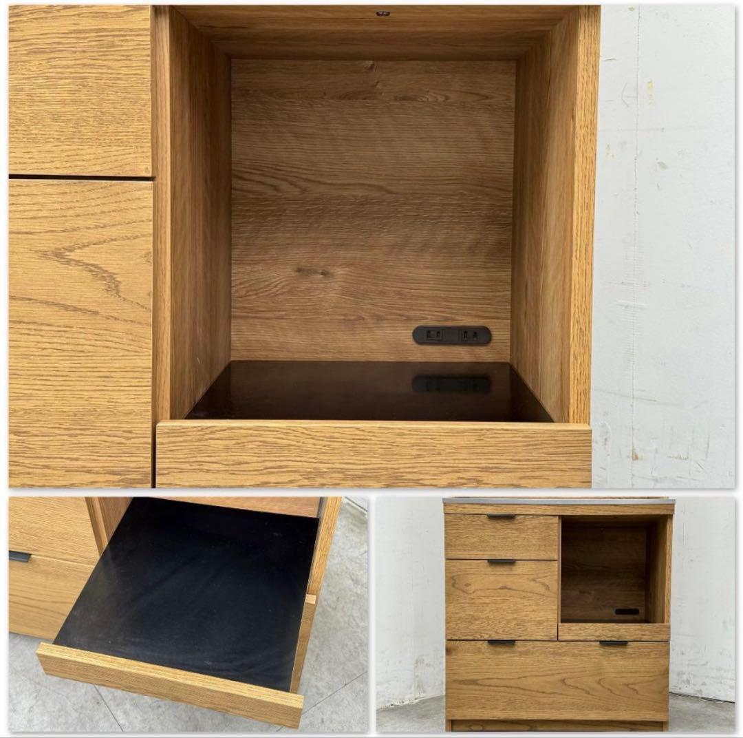 値下げ❤️unico　ウニコ　ADDAY　アディ　レンジボード　食器棚