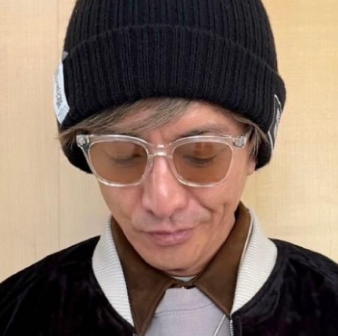 話題のowndays！木村拓哉　サングラス　クリアグレーフレーム