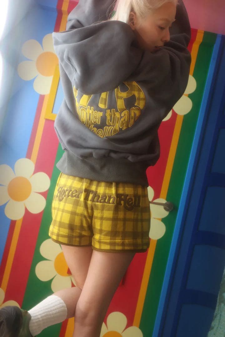 wiggle wiggle × HTH heart logo ショートパンツ