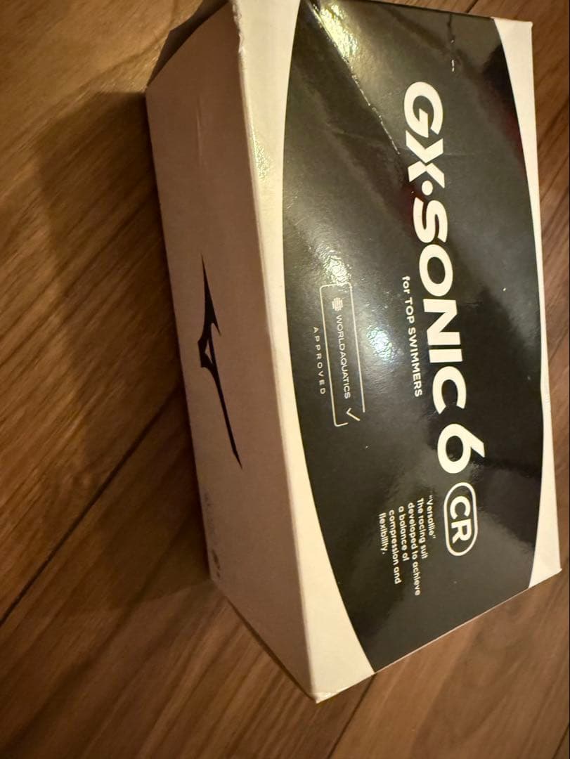 Mizuno GX・SONIC 6 CR M 黒/水色 未使用