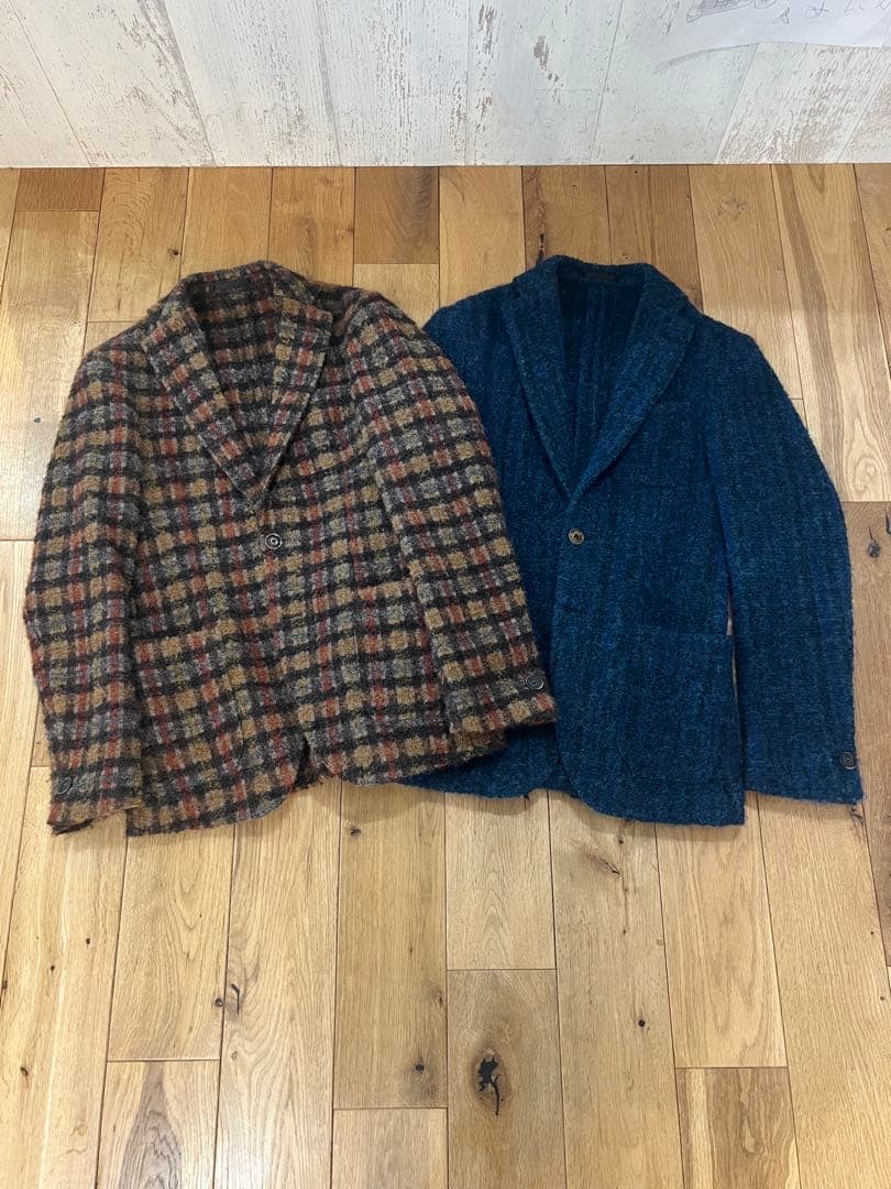 オンリープレミオ　ジャケット　サイズ36 ミリオール社生地　ブークレ混