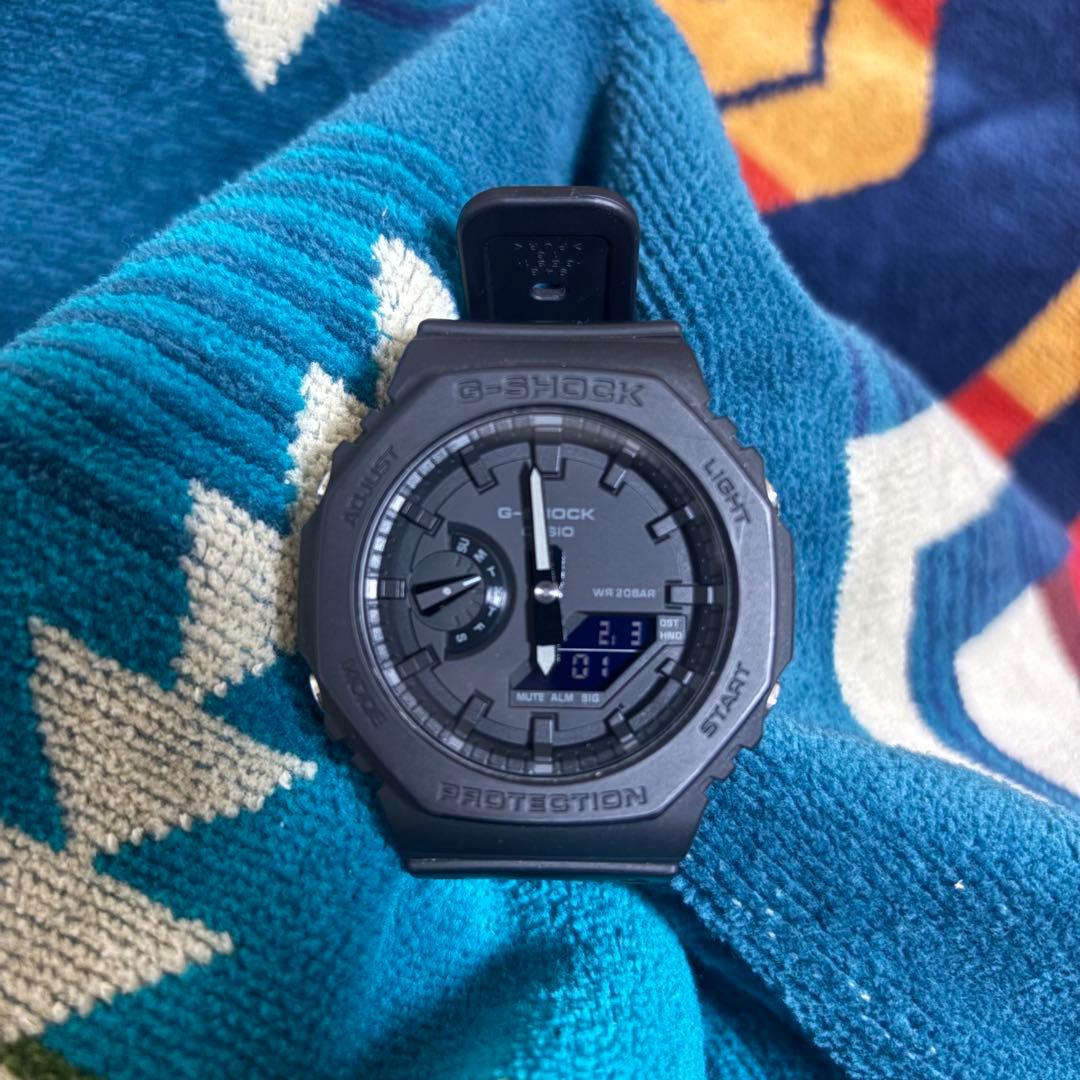 CASIO GSHOCK GA-2100 オールブラック 本体のみ