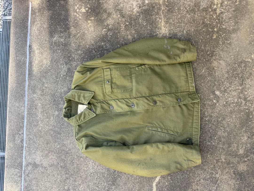 60s U.S.NAVY A-2 デッキジャケット