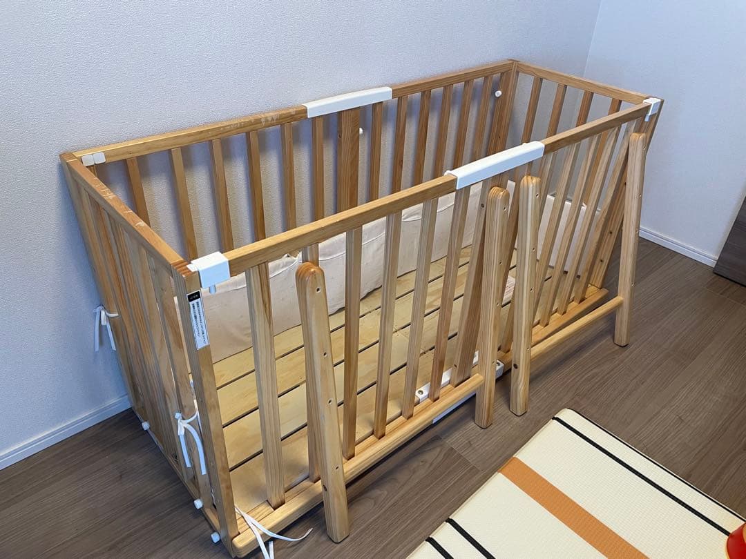 【ちゃん】そいねーる3（マットレス＋ベッドカバー+防水シーツ付）ナチュラル