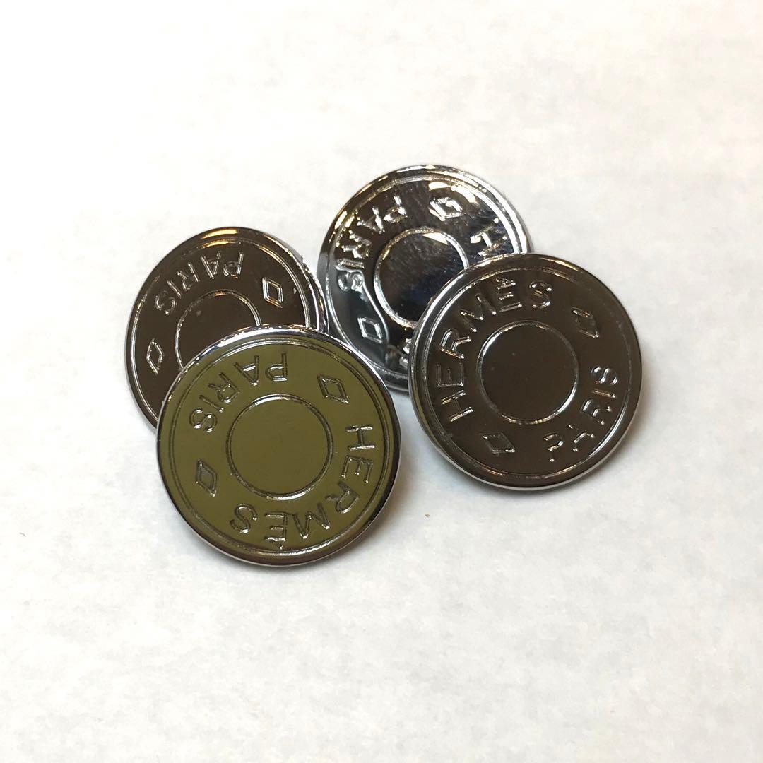 HERMES エルメス セリエ カフスボタン シルバー