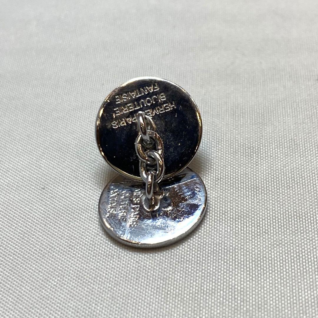 HERMES エルメス セリエ カフスボタン シルバー