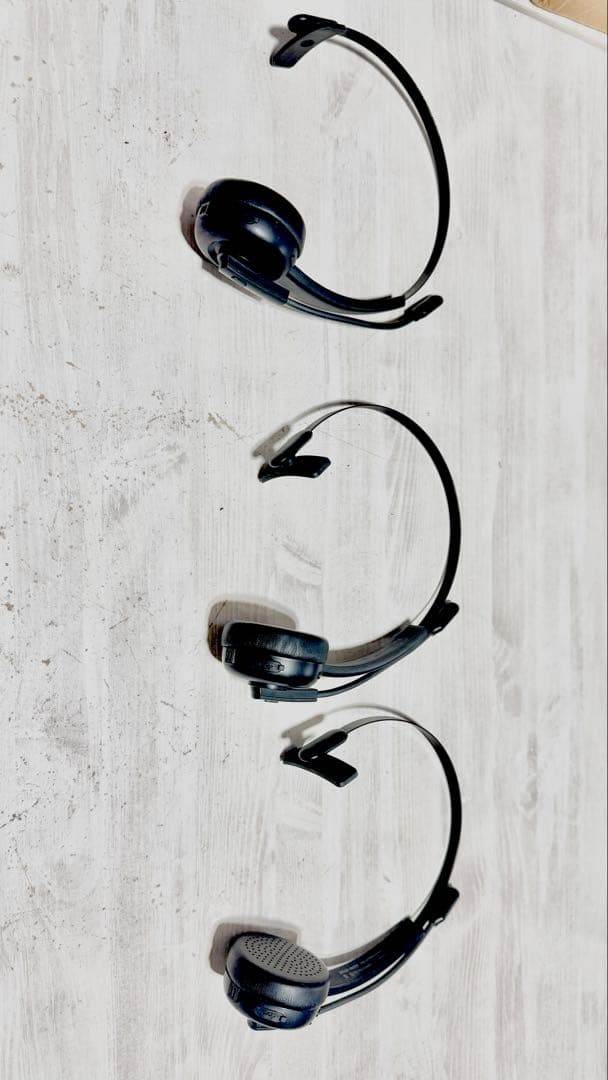 【超軽量】３台セット　Bluetooth ヘッドセット ワイヤレス