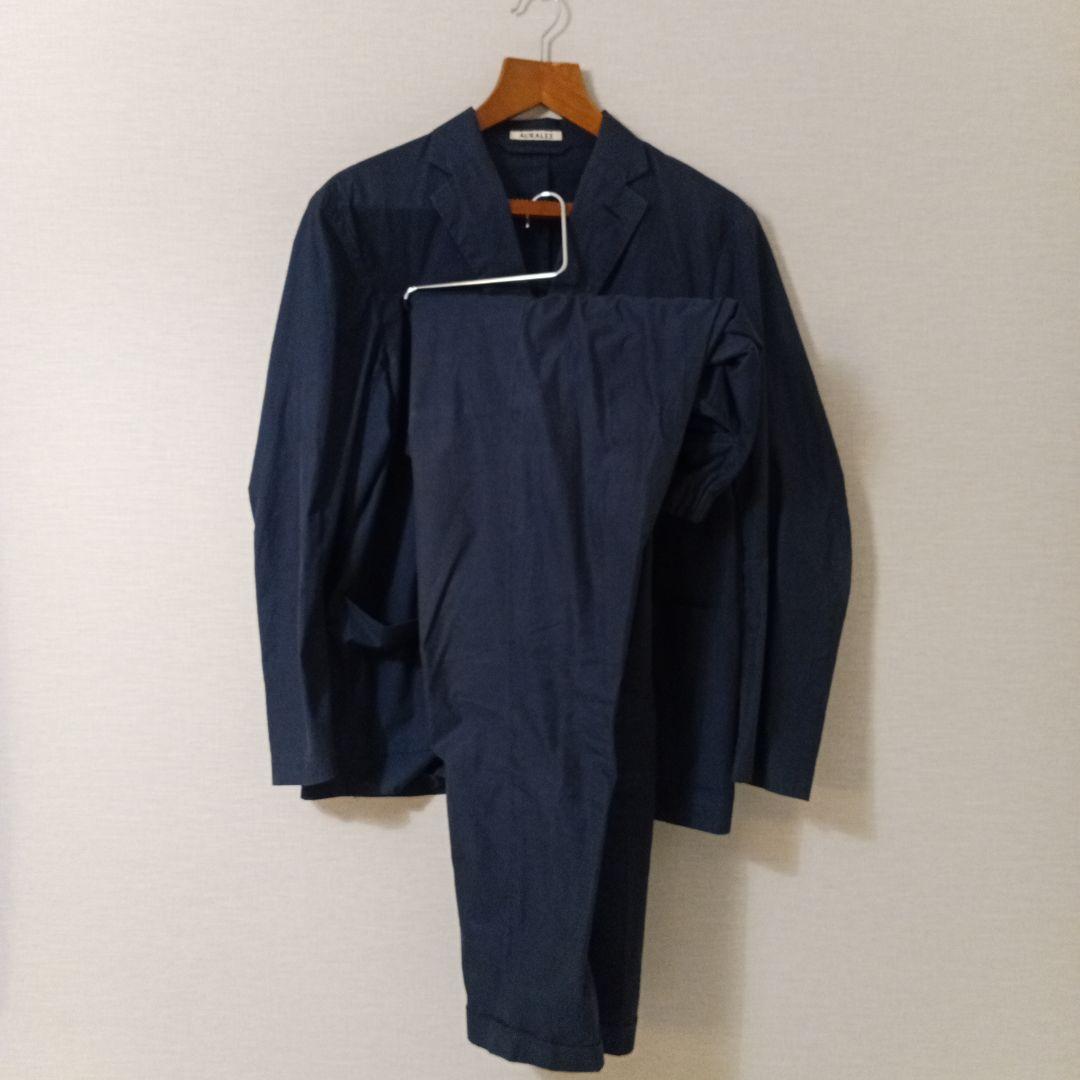 AURALEE ネイビー スーツ セット