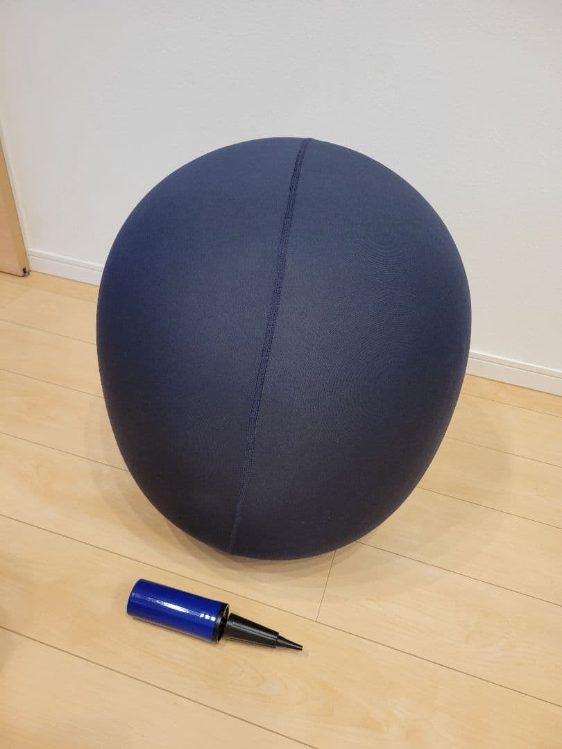 &MEDICAL MALLOW オーバルバランスボール ネイビー