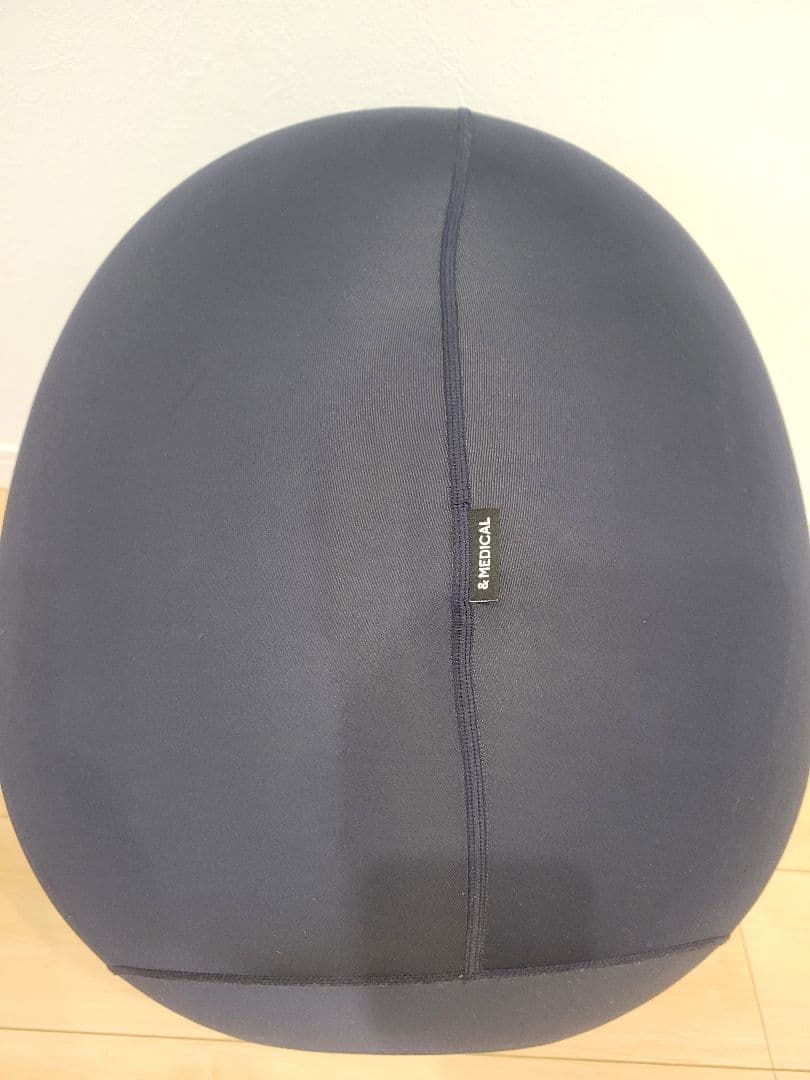 &MEDICAL MALLOW オーバルバランスボール ネイビー