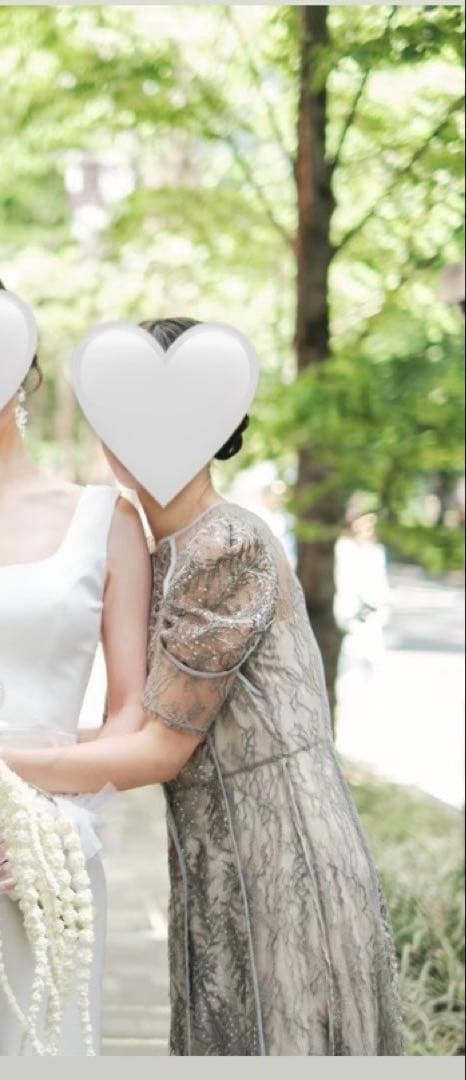 ミントグリーン　パーティードレス