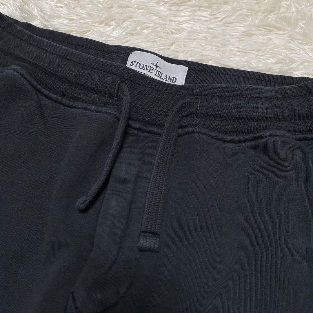 STONE  スウェット　ショートパンツ　ブラック　Sサイズ