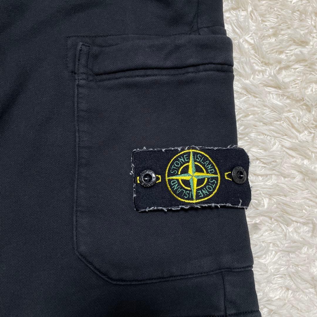 STONE  スウェット　ショートパンツ　ブラック　Sサイズ