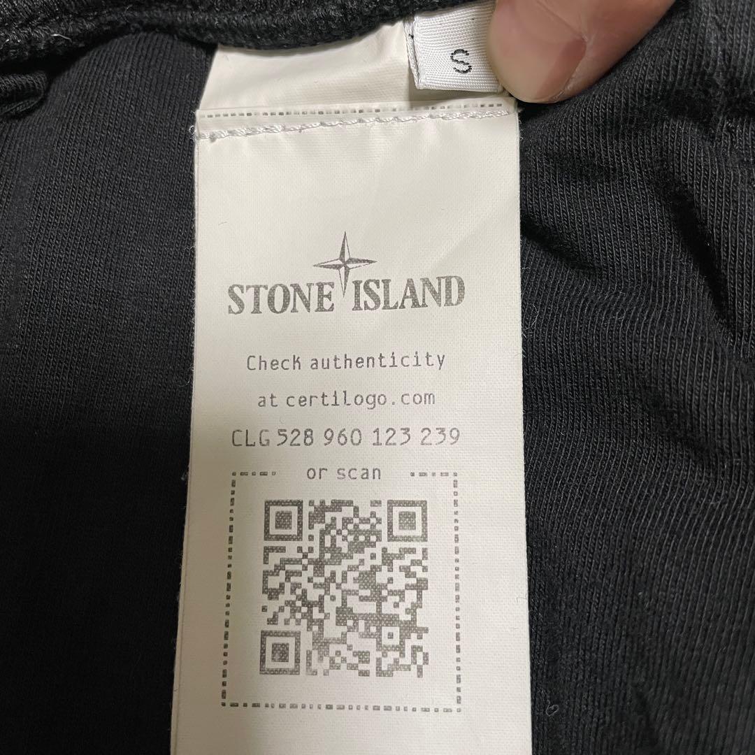 STONE  スウェット　ショートパンツ　ブラック　Sサイズ