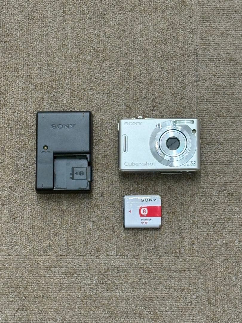 【美品】ソニー SONY Cyber-shot DSC-W35 動作良好 純正品