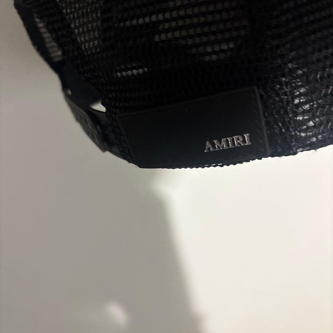 帽子 25FW AMIRI MA CREST TRUCKER HAT / BLK