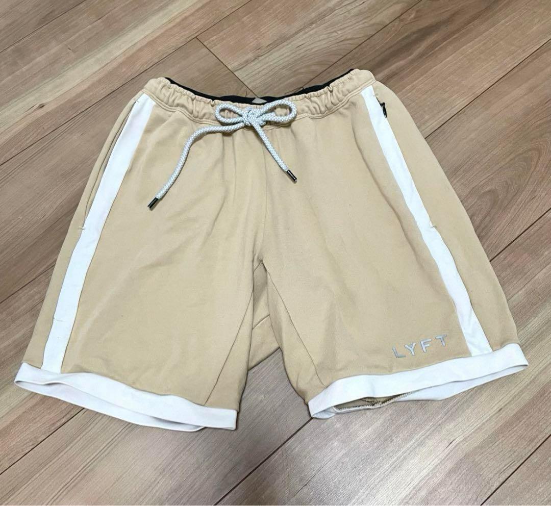 完売品　LYFT リフト ハーフパンツ　ベージュ