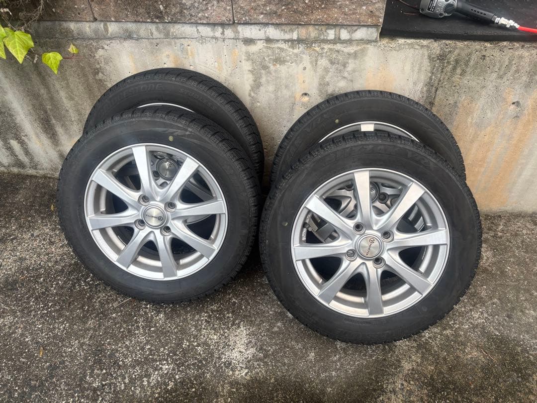 コズキン！ブリヂストン 14インチ タイヤ・ホイールセット