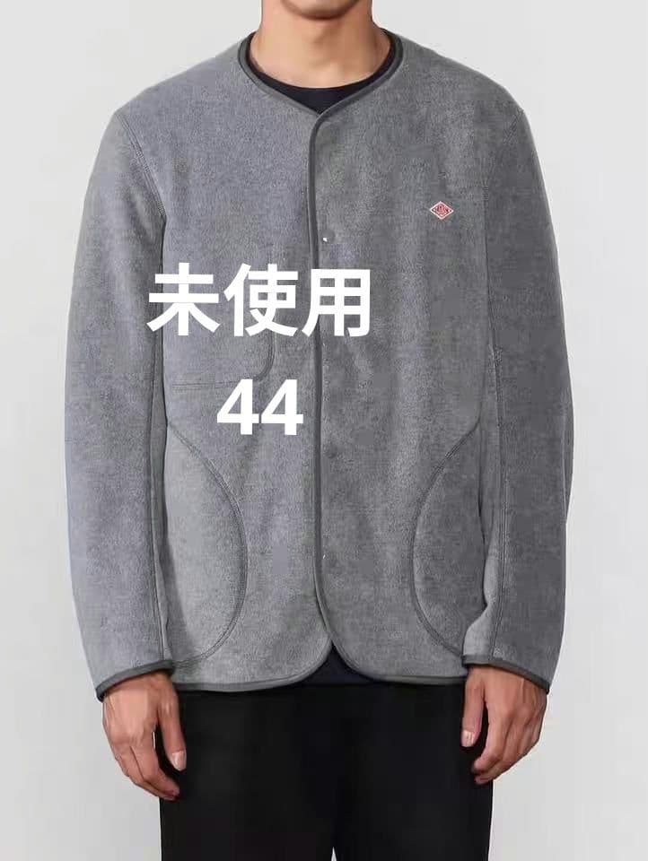 ダントン グレー ノーカラージャケット JD-8939 サイズ44