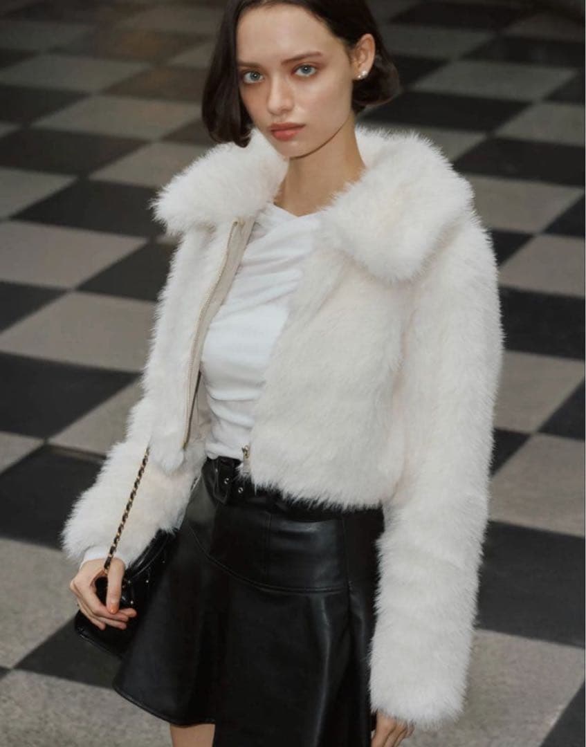 新品リップサービス2wayカラーZIPファージャケット