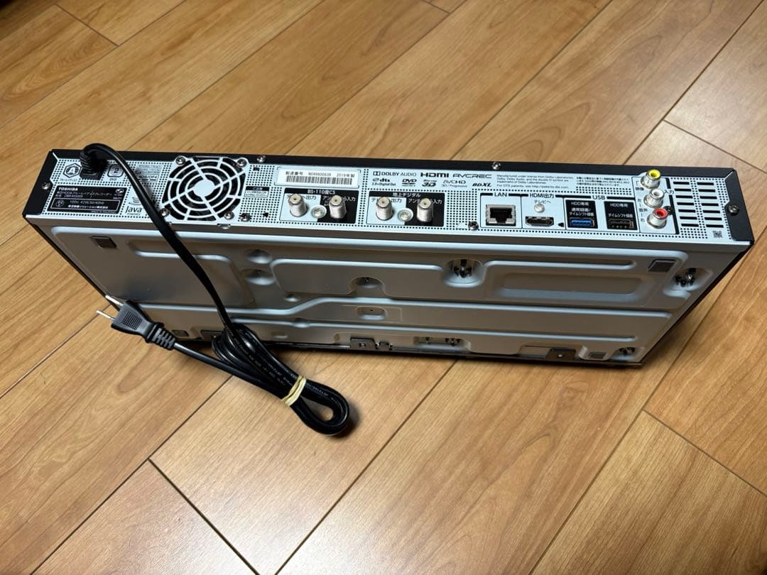 【ジャンク】TOSHIBA REGZA DBR-M3009 ブルーレイレコーダー