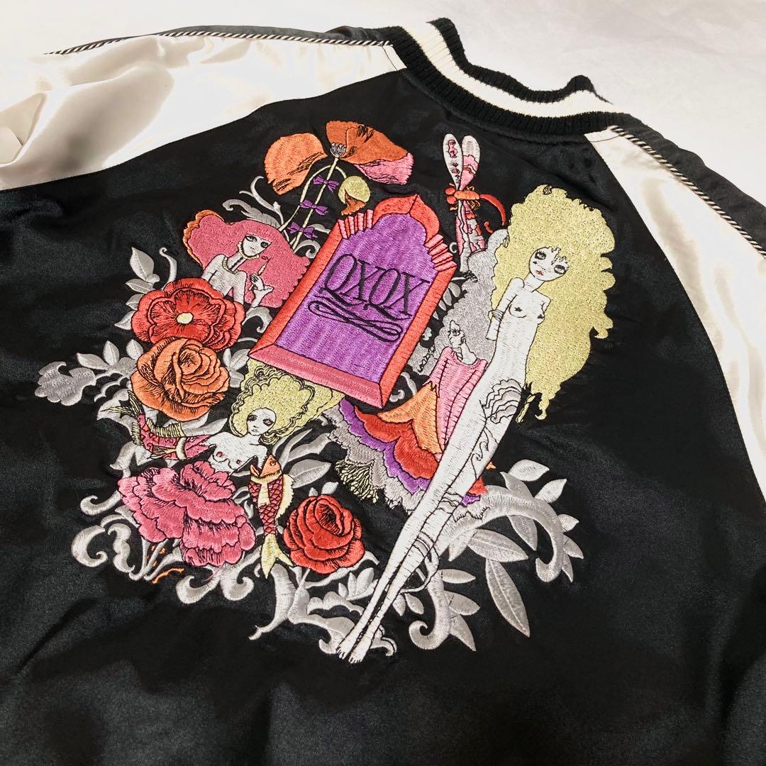 QXQX リバーシブル スカジャン L 宇野亞喜良 宇野亜喜良 Aquirax