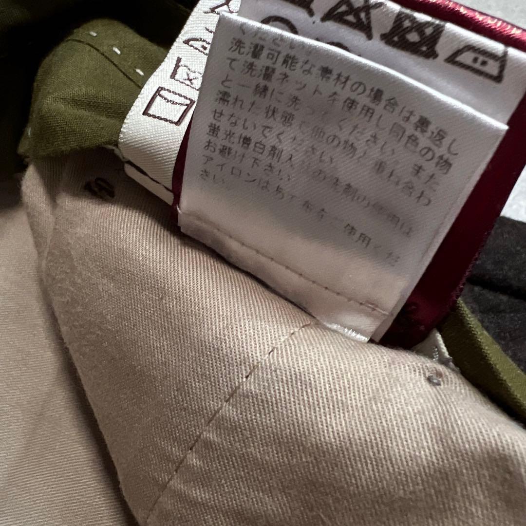 SPIRIT BERWICH カノニコウールフランネル スラックス ブラウン46