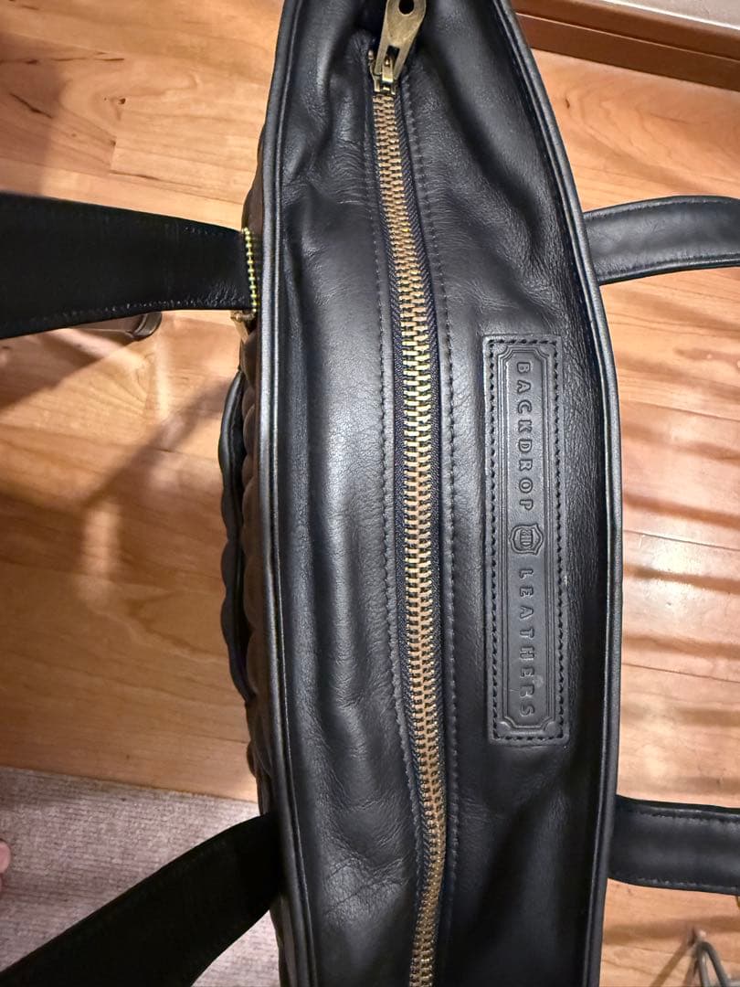 【レア物】BACKDROP Leathers レザートートバッグ