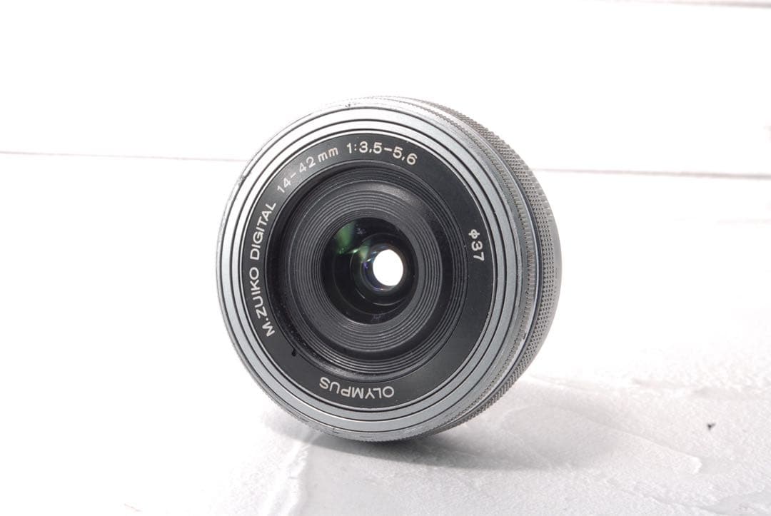 OLYMPUS 14-42mm EZ 電動パンケーキレンズ オリンパス