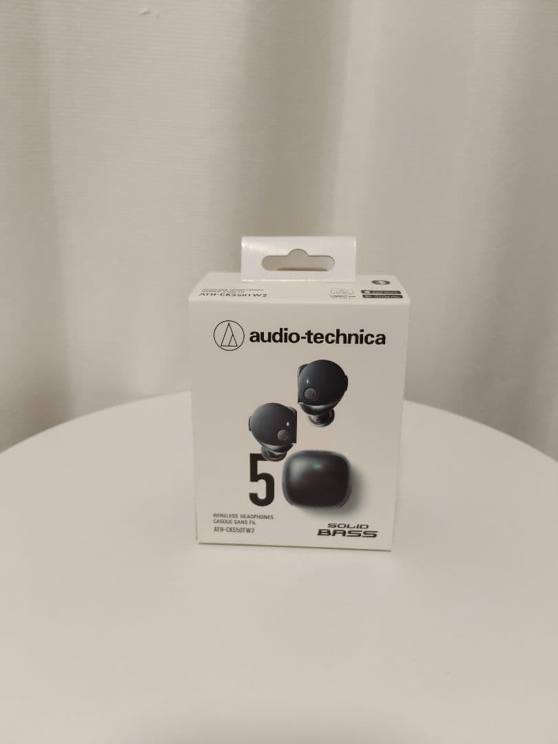 イヤホン audio-technica ATH-CKS50TW2 BK