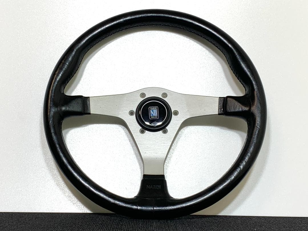 ナルディ ガラ3 タイプ0 35Φ シルバー ステアリング 旧車 希少 街道