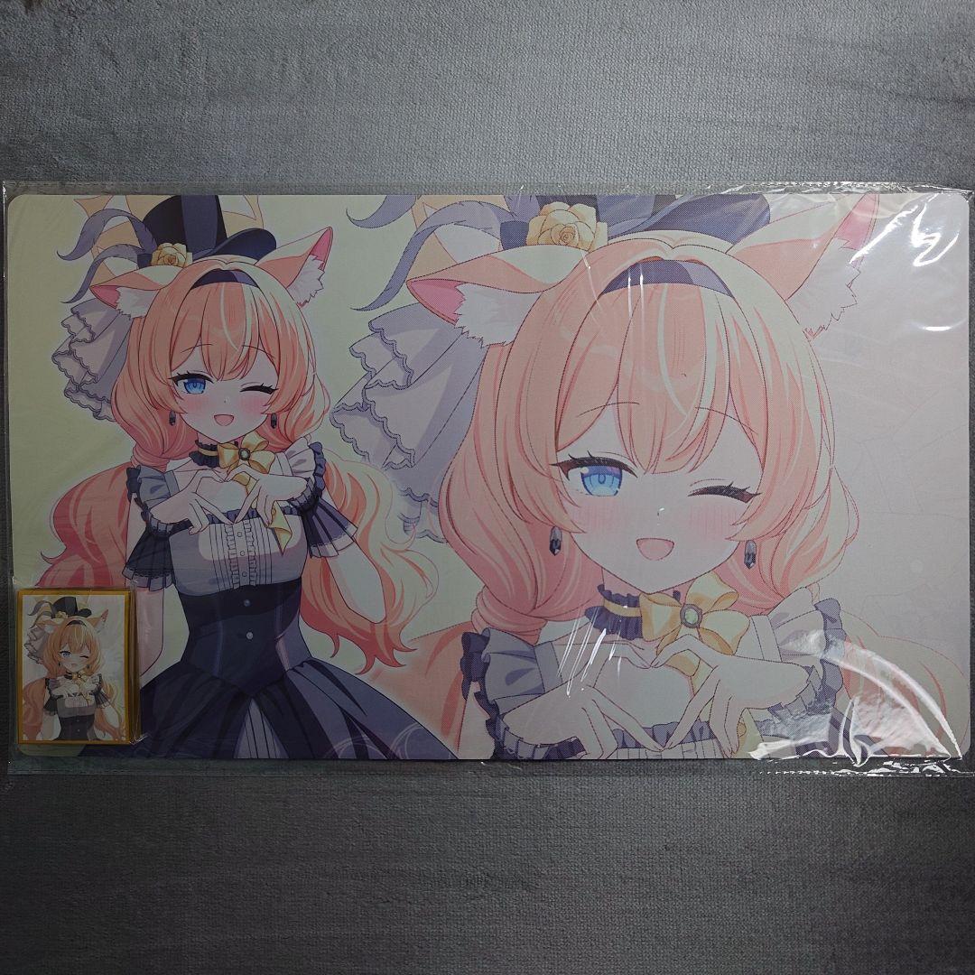 α1 ブルアカ ウインク&アイドル衣装 伊落マリー スリーブ&プレイマット