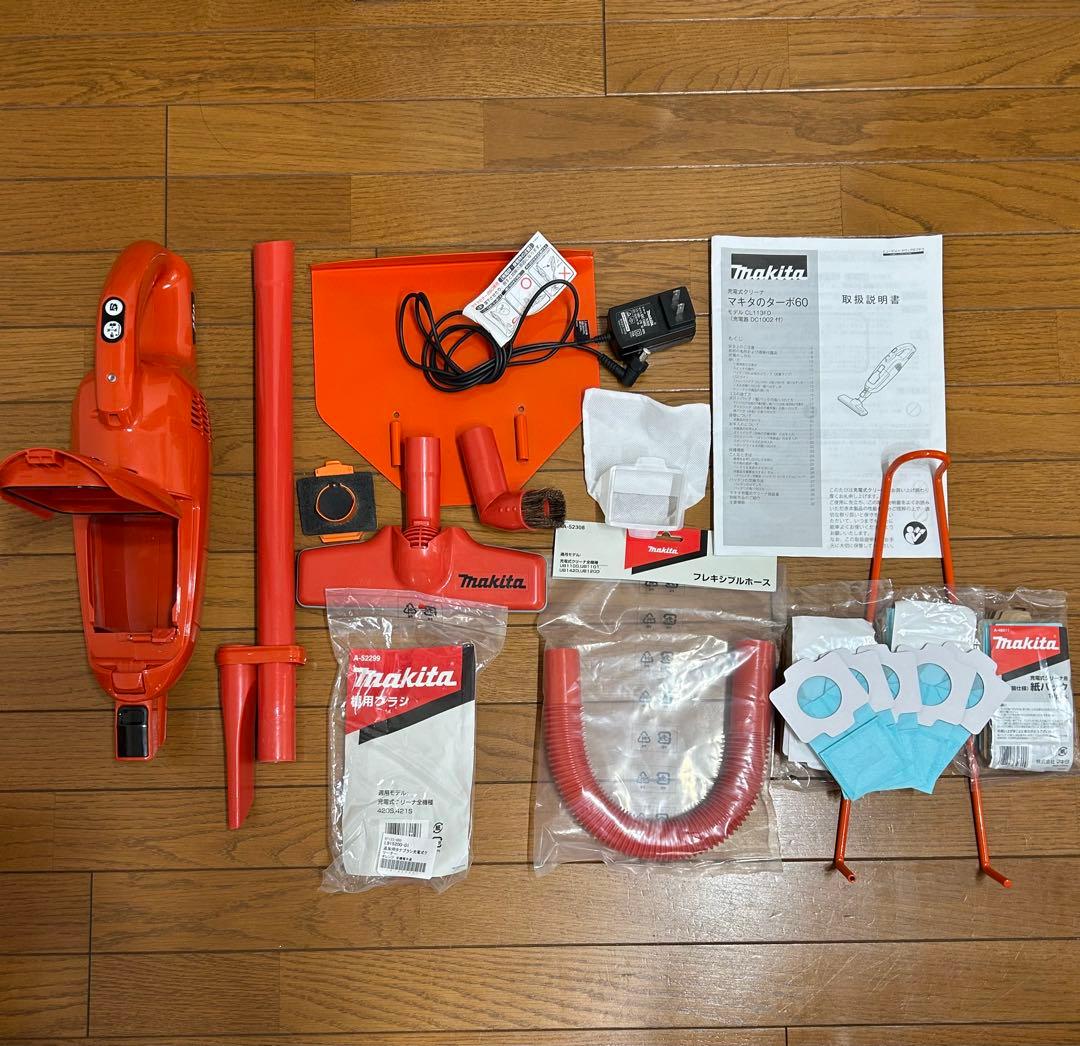 マキタのターボ60 充電式クリーナー CL113FD