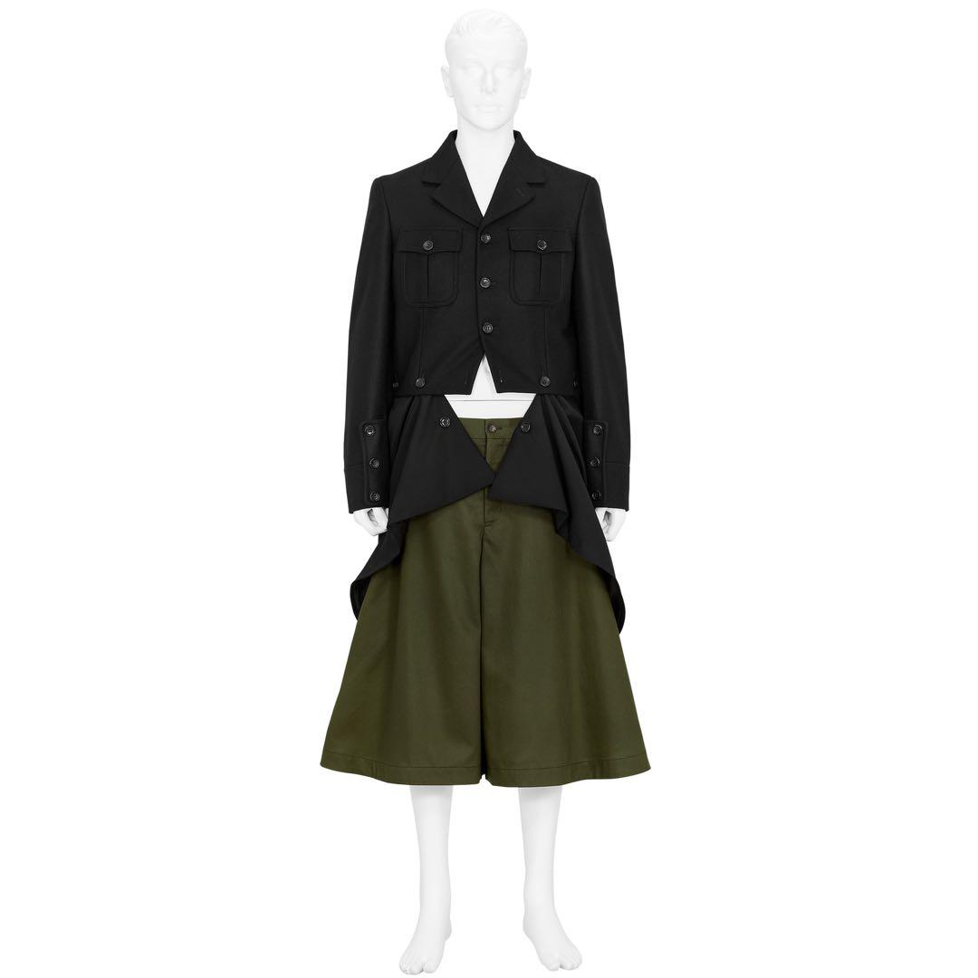 COMMEdesGARÇONSHOMMEPLUS 25awクロップドジャケット